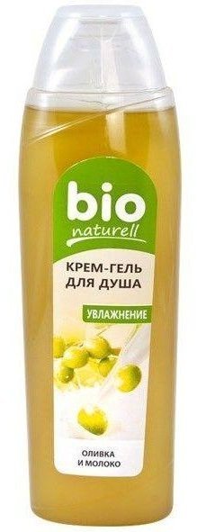 Гели для душа крем-гель для душа "оливка и молоко" bionaturell, 500 мл