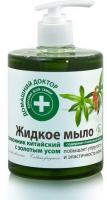 Мыло жидкое мыло "лимонник китайский с золотым усом" домашний доктор, 500 мл
