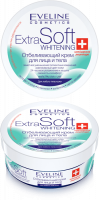 Кремы отбеливающий крем для лица и тела "extra soft whitening" eveline, 100 мл