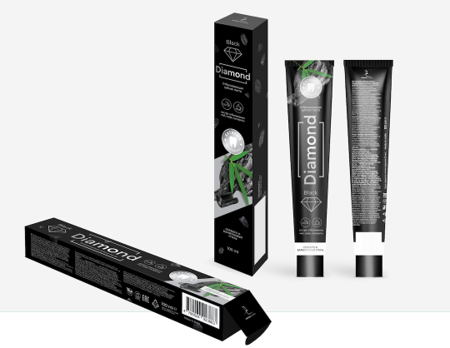 Зубные пасты отбеливающая зубная паста "black diamond" dorall collection, 100 г