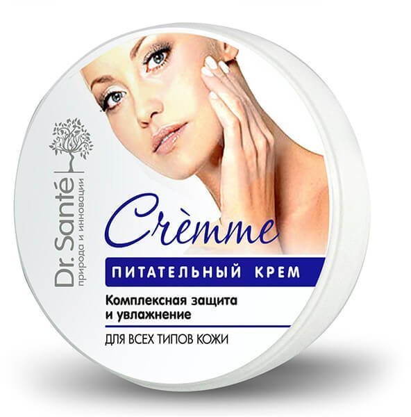Кремы, масла, молочко для тела dr. sante питательный крем "комплексная защита и увлажнение" для всех типов кожи, 100 мл