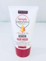 Маски маска для волос "keratin" с укрепляющей формулой simply essentials mellor & russell, 150 мл