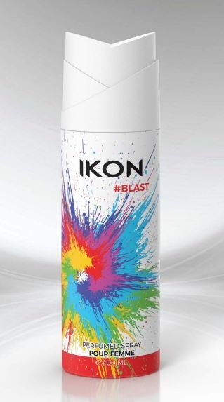 Дезодоранты дезодорант-спрей для женщин #blast  ikon, 200 мл.