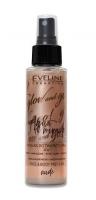 Увлажнение и питание спрей-мист для лица 4 в 1 nude aqua miracle eveline, 110 мл
