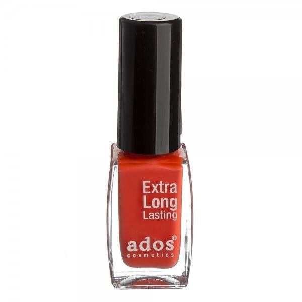 Для ногтей лак для ногтей "extra long" ados, №588 (оранжевый), 9 мл