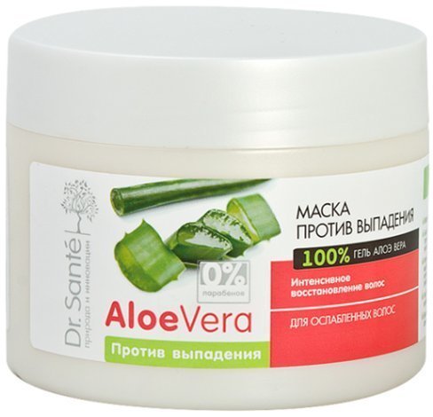 Маски маска "против выпадения волос" для ослабленных волос dr.sante aloe vera, 300 мл