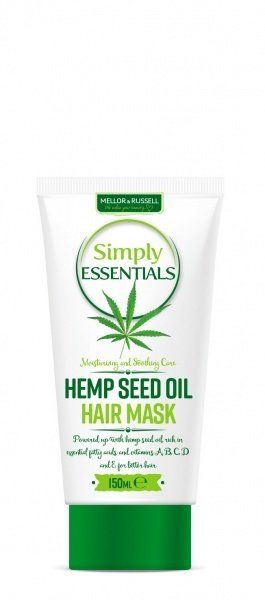 Маски маска для окрашенных волос simply essentials "hemp seed oil" mellor&russell, 150 мл