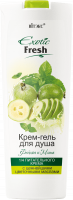 Гели для душа витэкс exotic fresh крем-гель для душа "фейхоа и мята", 500 мл