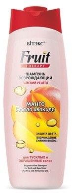 Шампуни шампунь для тусклых и окрашенных волос манго и масло авокадо витэкс, 515 мл