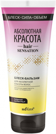 Бальзамы и кондиционеры белита hair sensation блеск-бальзам для абсолютной красоты волос, 200 мл