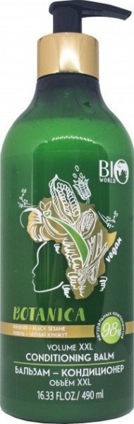 Бальзамы и кондиционеры bio world botanica бальзам-кондиционер объем xxl, 490 мл