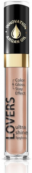 Для губ блеск для губ "lovers ultra shine lipgloss" eveline, № 608, 7,5 мл
