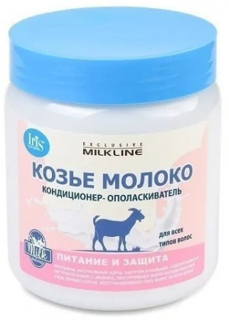 Бальзамы и кондиционеры iris кондиционер-ополаскиватель "козье молоко" серии exclusive milk line, 500 мл