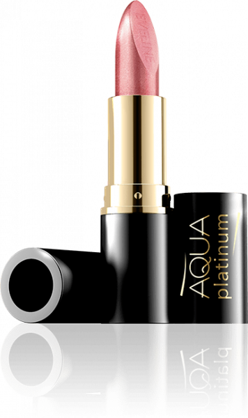 Для губ ультраувлажняющая губная помада "aqua platinum lipstick" №425 eveline, 4 г