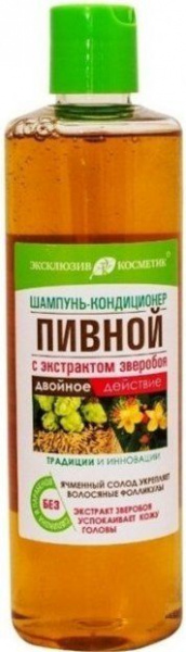 Шампуни шампунь-кондиционер "репейный" эксклюзивкосметик, 500 мл