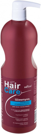 Шампуни шампунь глубоко очищающий hair care белита, 1000 мл