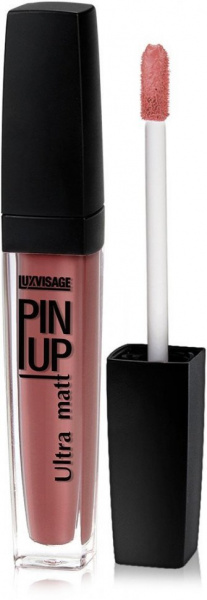 Для губ блеск для губ pin up ultra matt тон 25 toffee luxvisage