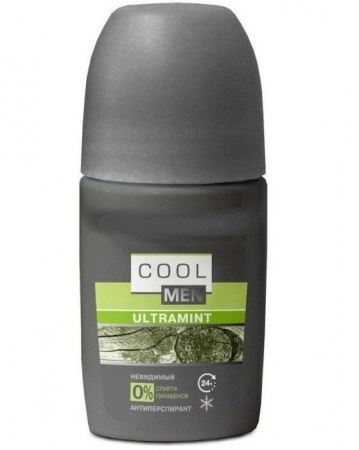 Дезодоранты антиперспирант роликовый "ultramint" cool men, 50 мл