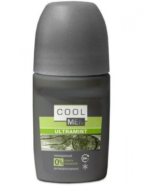 Дезодоранты антиперспирант роликовый "ultramint" cool men, 50 мл