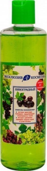 Шампуни шампунь-кондиционер "виноградный" эксклюзивкосметик, 500 мл