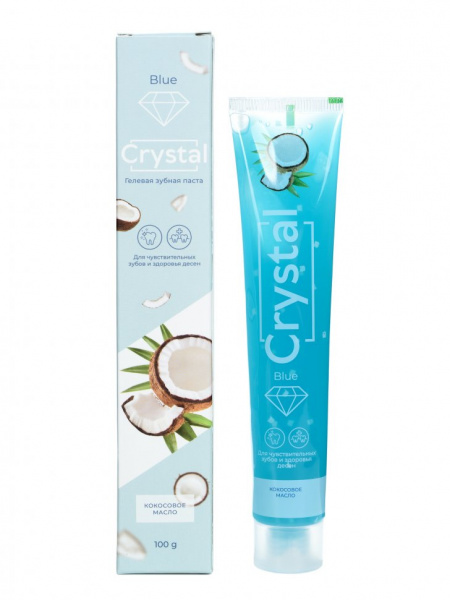 Зубные пасты гелевая зубная паста "blue crystal" dorall collection, 100 г