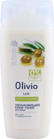 Увлажнение и питание крем-тоник увлажняющий "olivio lux" dr.sante, 200 мл