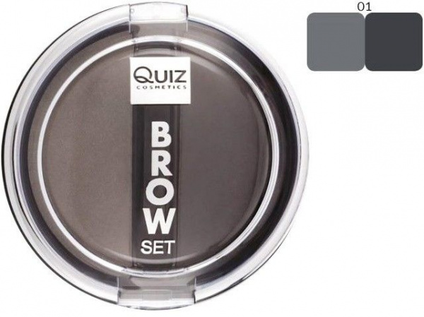 Для глаз и бровей тени для бровей set 01 quiz