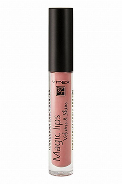 Для губ витэкс magic lips глянцевый блеск для губ тон 807 powder pinkl