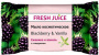 Мыло мыло косметическое "blackberry & vanilla" fresh juice, 75 г