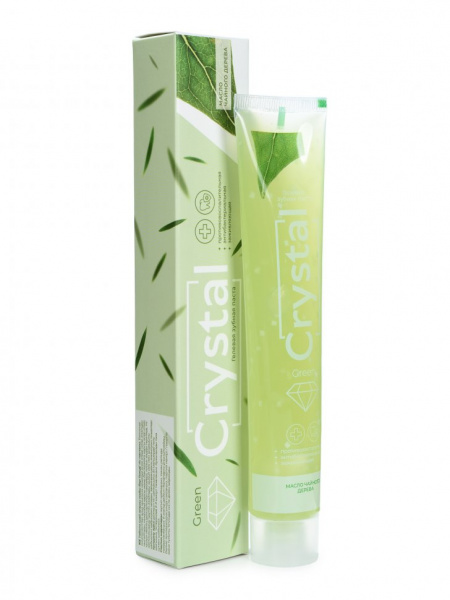 Зубные пасты гелевая зубная паста "green crystal" dorall collection, 100 г