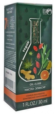 Кремы, масла, молочко для тела bio world botanica масло-эликсир "комплексное омоложение", 30 мл
