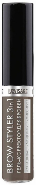 Для глаз и бровей luxvisage "brow styler" гель-корректор для бровей тон 04