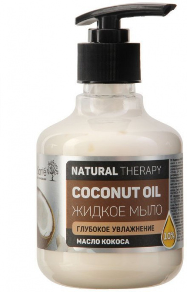 Мыло dr.sante natural therapy жидкое мыло coconut oil "глубокое увлажнение", 250 мл
