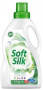 Для стирки средство для стирки жидкое "soft silk" color romax, 1,5 л