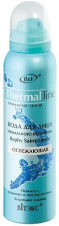 Увлажнение и питание витэкс thermal line термальня вода для лица "освежающая", 150 мл