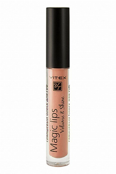 Для губ витэкс magic lips глянцевый блеск для губ тон 808 bright coral