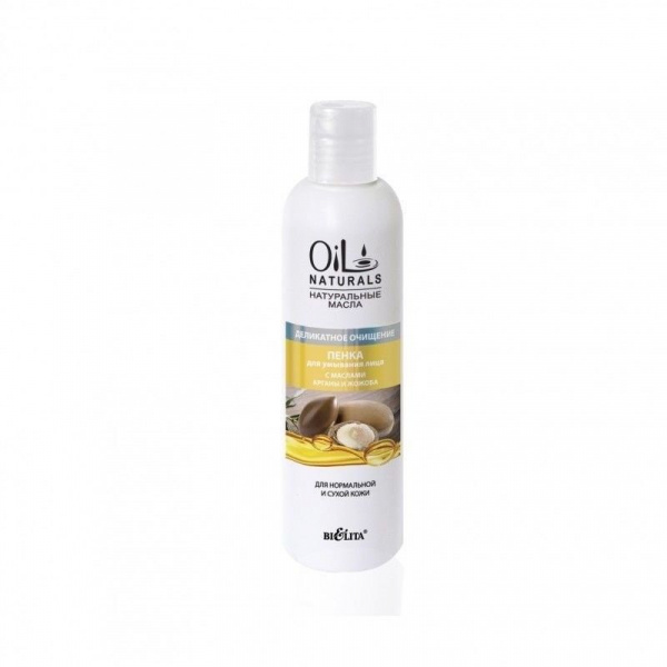 Очищение и умывание пенка для умывания аргана и жожоба белита, 250 мл