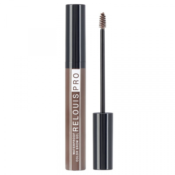 Для глаз и бровей гель для бровей водостойкий оттеночный relouis pro waterproof color brow gel тон 03 brown, 6 г.