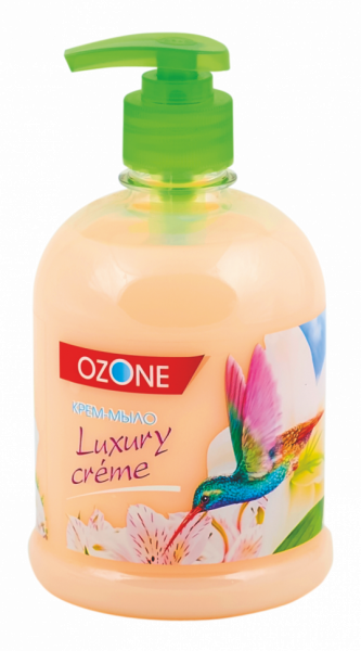 Мыло крем-мыло жидкое luxury creme «ozone» romax, 500 г