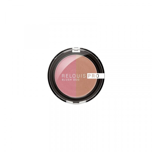 Для лица румяна компактные relouis pro blush duo тон:206