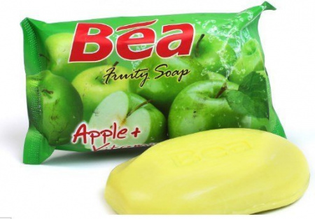 Мыло bea fruity soap мыло туалетное яблоко и витамин е, 75 г