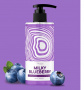 Гели для душа крем-гель для душа с ароматом черники milky blueberry marieé la cosmétique global chemical, 460 мл