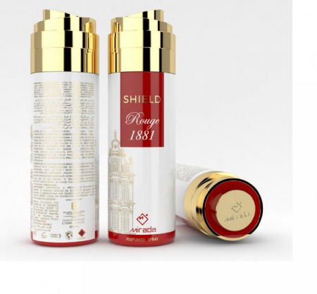 Дезодоранты mirada deodorant дезодорант shield rouge 1881 200ml