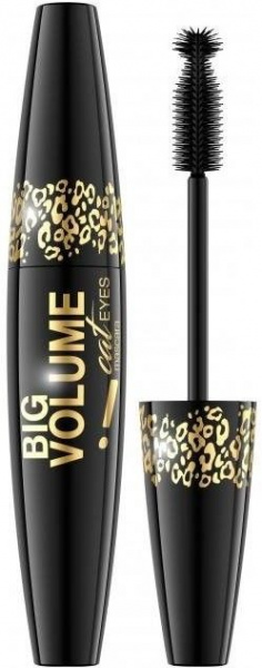 Для глаз и бровей тушь для ресниц big volume cat eyes eveline, 10 мл