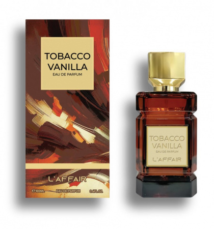 Парфюмерная вода парфюмерная вода для мужчин и женщин tobacco vanilla l'affair, 100 мл.
