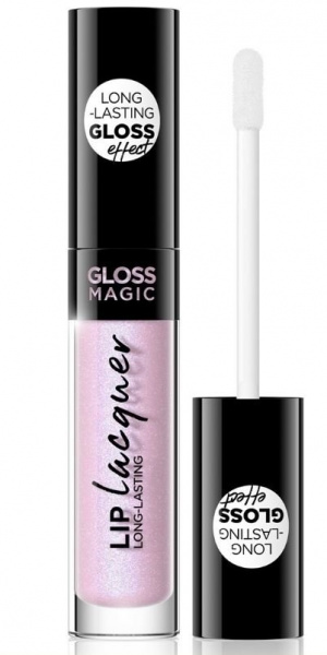 Для губ жидкая блестящая губная помада №32 gloss magic lip lacquer eveline, 4,5 мл