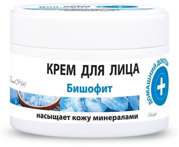 Кремы крем для лица "бишофит" насыщает кожу минералами домашний доктор, 100 мл