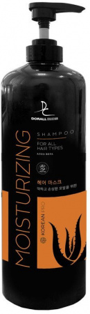 Шампуни увлажняющий шампунь с алоэ вера korean pro dorall collection, 700 мл