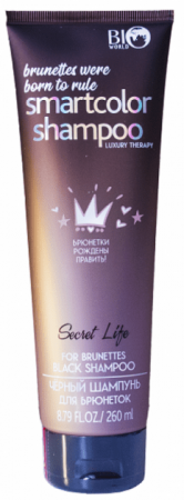 Шампуни bio world secret life luxury therapy черный шампунь для брюнеток, 260 мл