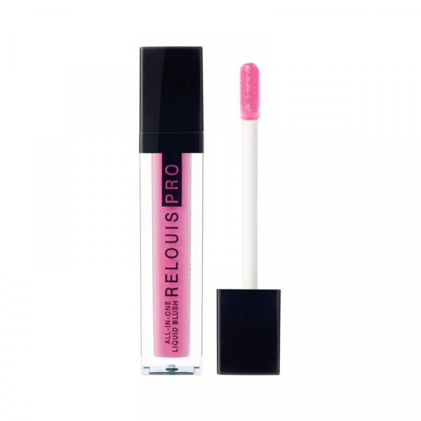 Для лица румяна жидкие relouis pro all-in-one liquid blush тон 02 pink, 3.5 г.